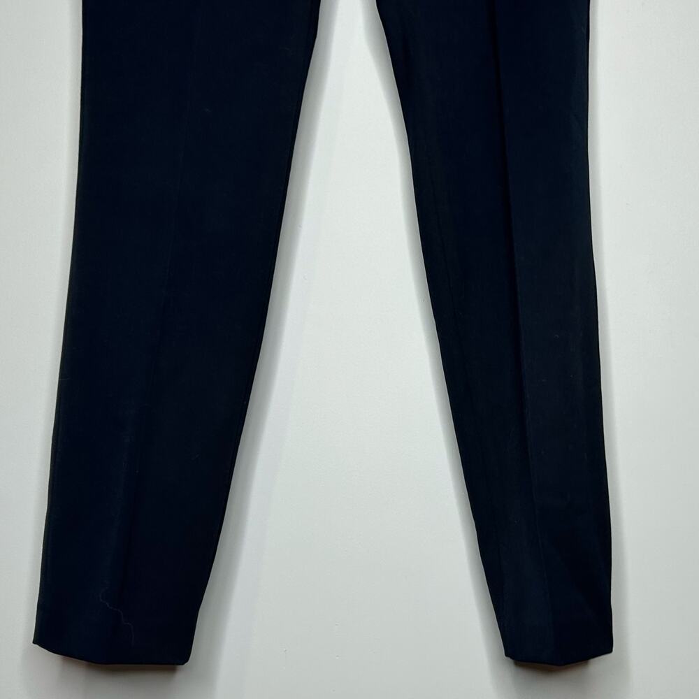 Reiss JoAnne Straight Leg Trousers Navy Blue Size 2 (US) NWT - Picture 3 of 9